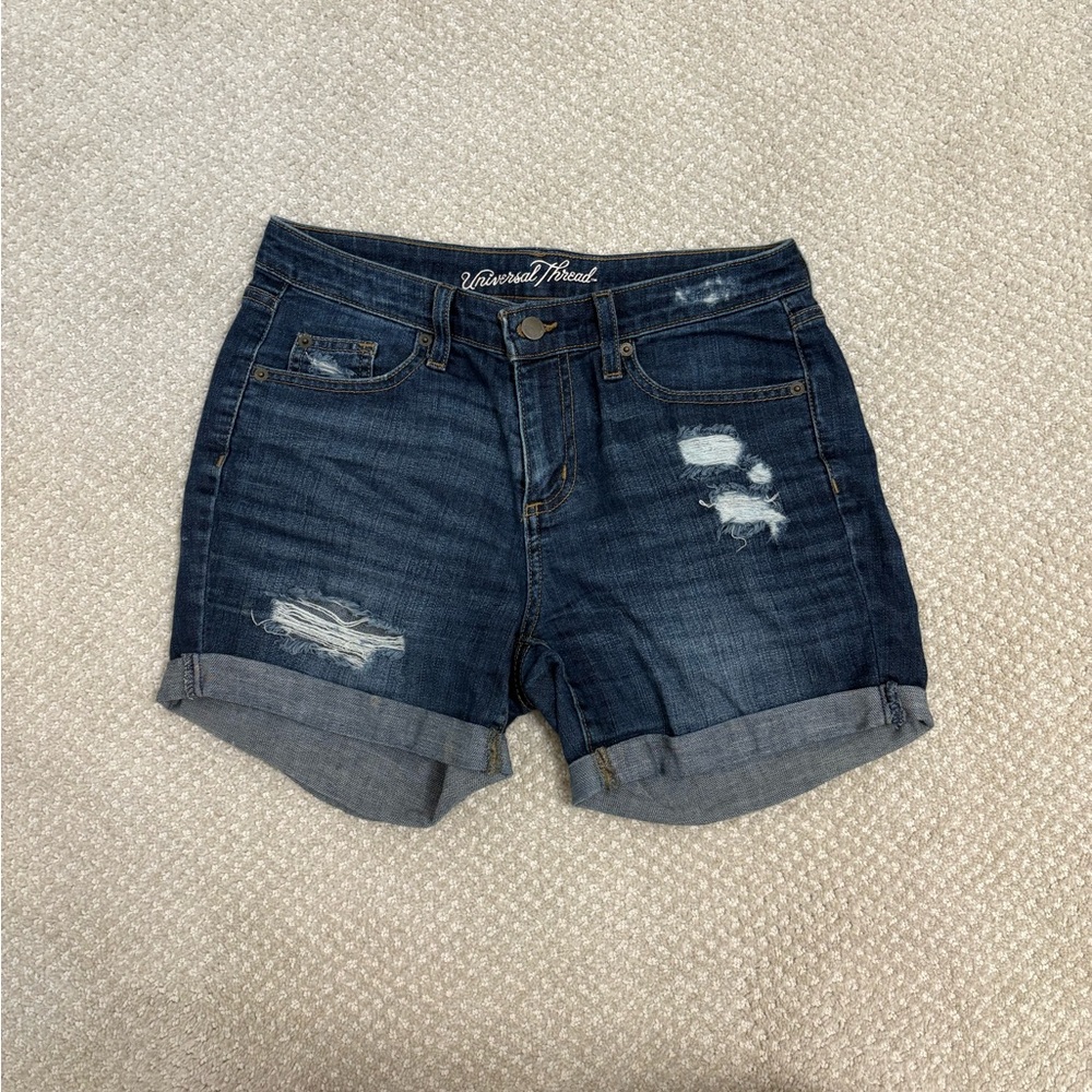 Universal Thread Dark Blue Jean Shorts